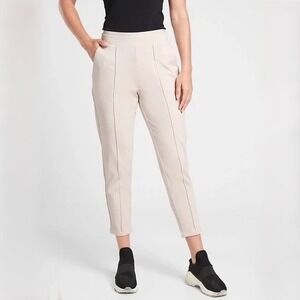 Athleta Venice Pintuck Pant Cream Small